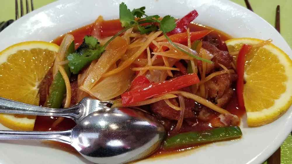 Poulet Frit Sauce Aigre Douce